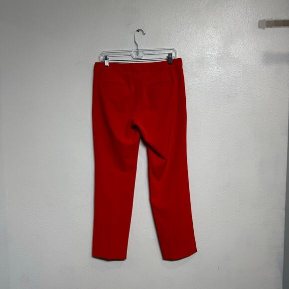 Banana Republic Red Reegan Pants Sz 6P - Picture 8 of 11